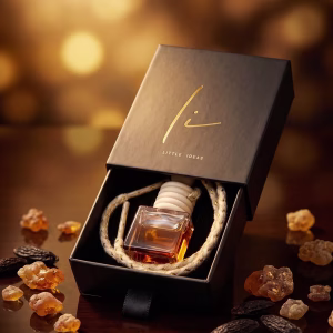 Imperial Amber Oud Wood – Luxury Hanging Car Perfume 8ml