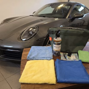 7-Piece Car Cleaning Kit with Interior Cleaner & Car Fragrance