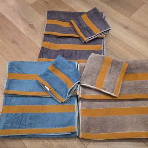 3-Piece Towel Set – Bath, Face & Hand Towels