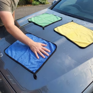 Premium Microfiber Cleaning Cloths – Set of 3