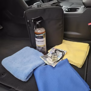 Complete Car Cleaning Kit with Interior Cleaner, Fragrance & Trunk Organizer (7-Piece Set)