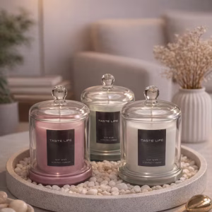 Scented Glass Jar Candle | Botanical Collection in 5 Scents