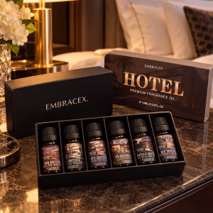 Hotel Fragrance Oils Gift Set, 6 x 10ml Luxury Hotel Scents